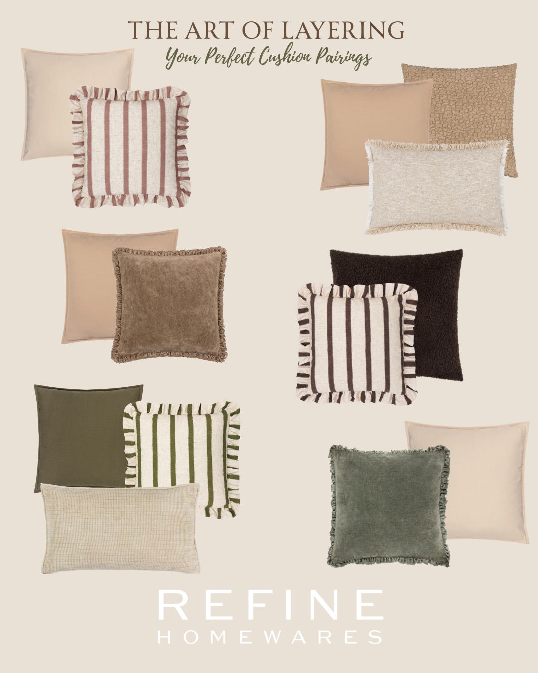 The Art of Layering: Your Guide to Beautiful Cushion Combinations