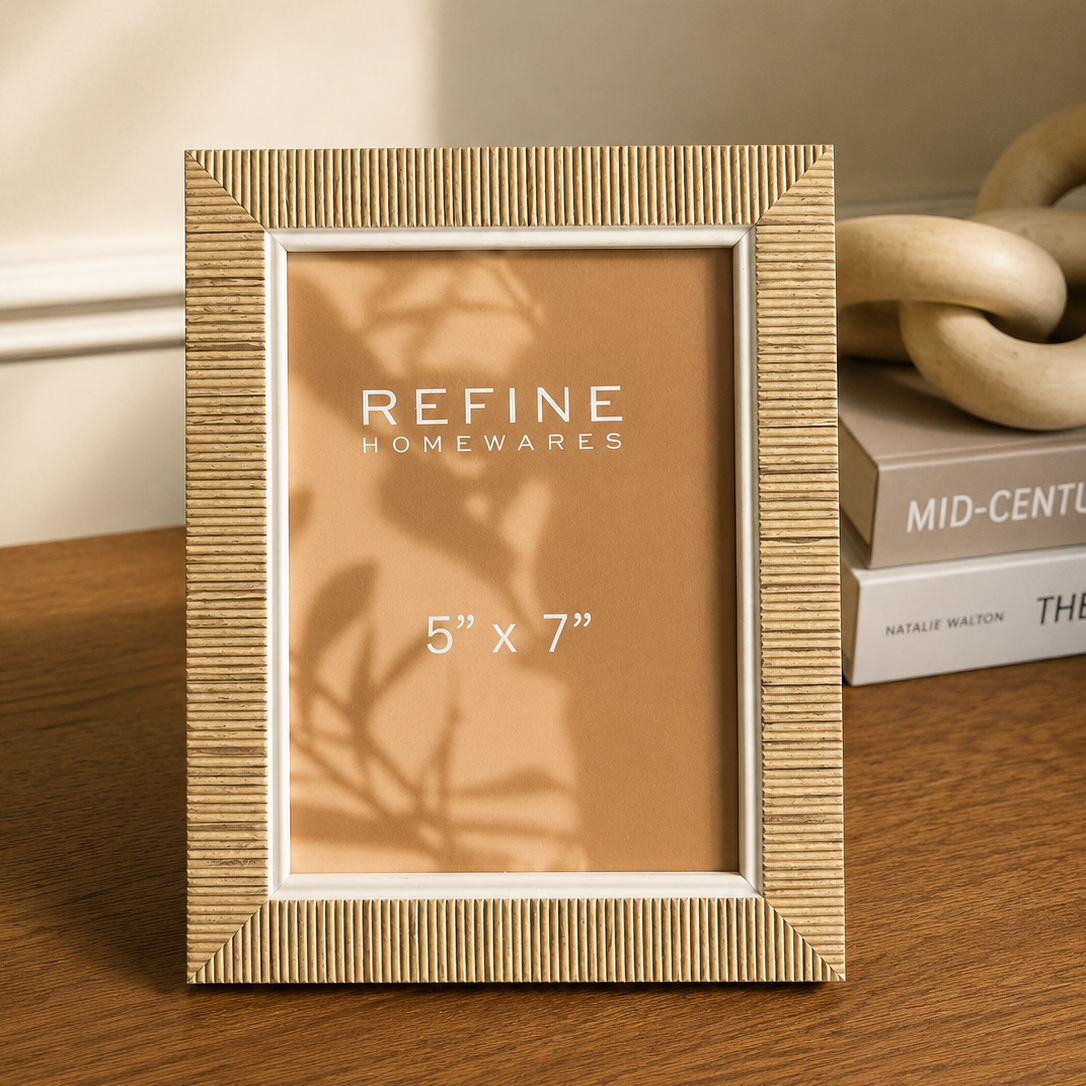Rattan Photo Frame 5” x 7”