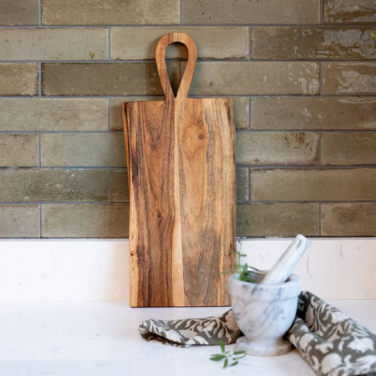 Live Edge Acacia Serving Board