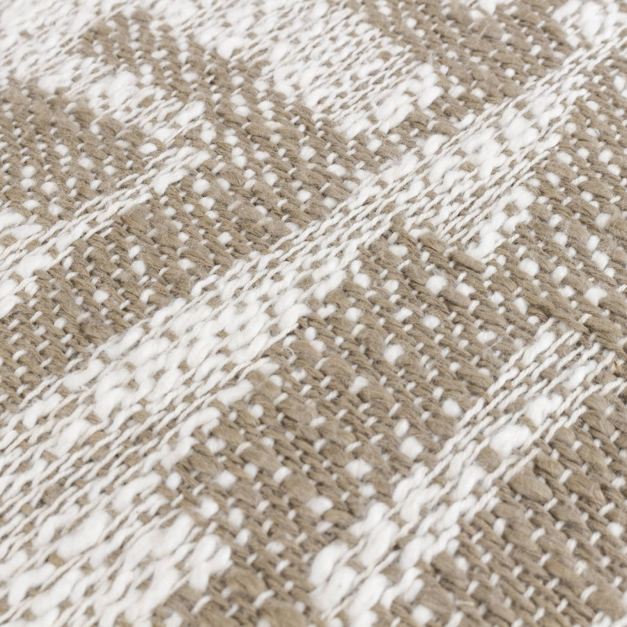 Ola Cushion Taupe: Taupe 45 x 45cm