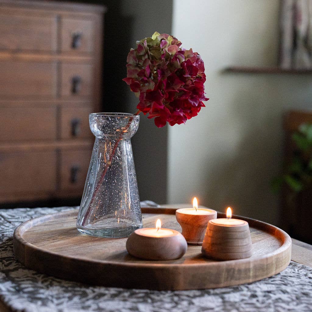 Brown Glass Vase