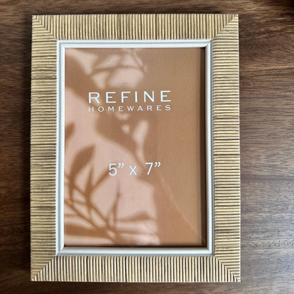 Rattan Photo Frame 5” x 7”