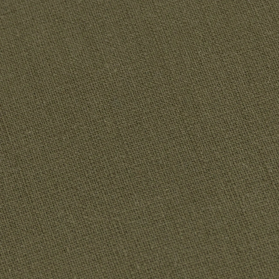 Slub Cotton Cushion Lichen Green