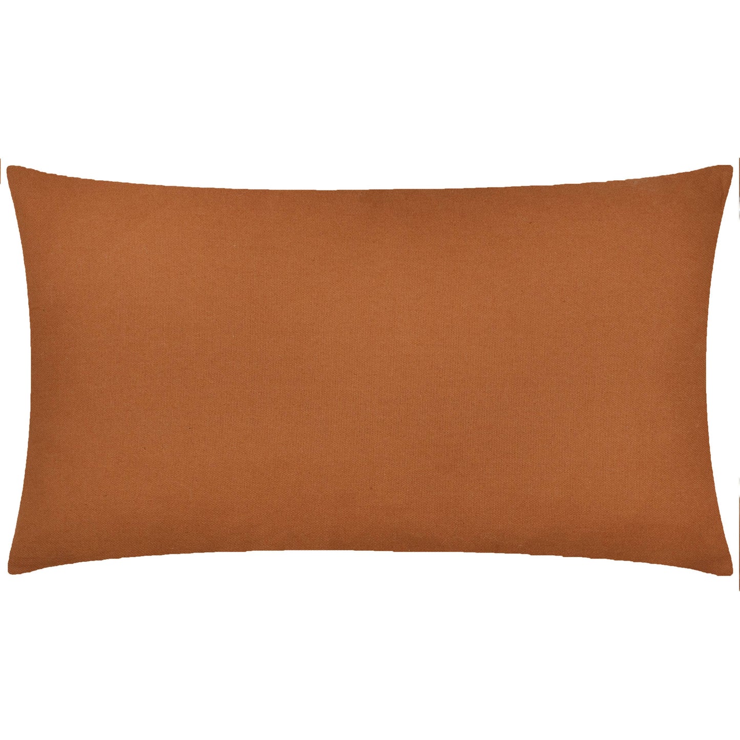 Hallam Embroidered Cotton Cushion Copper: Copper 30 x 50cm