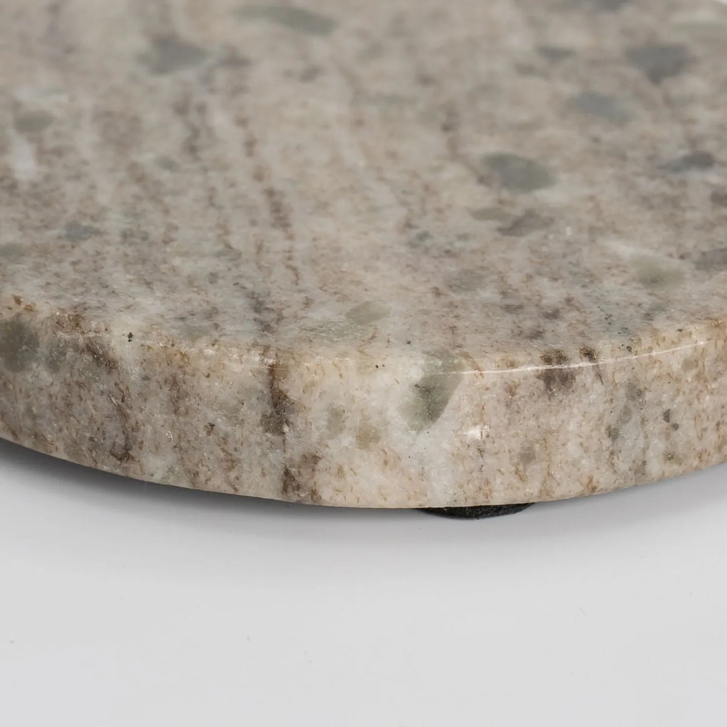 Brown Marble Coaster - Set of 4