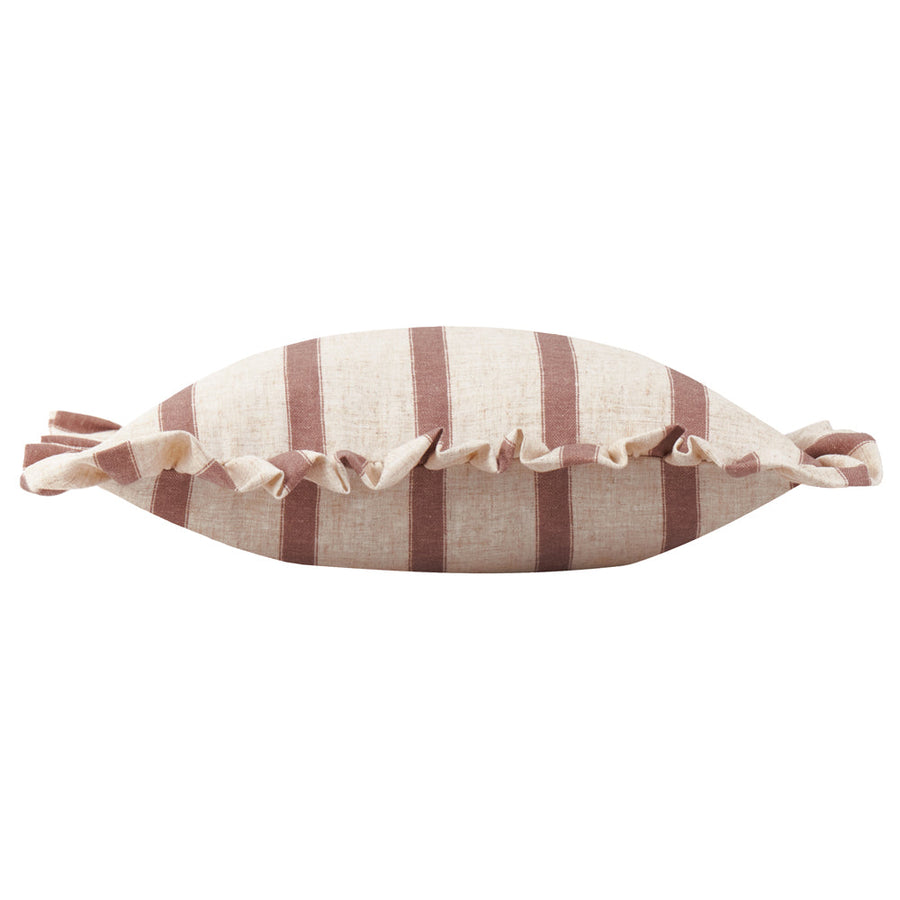 Connie Stripe Cushion Pink