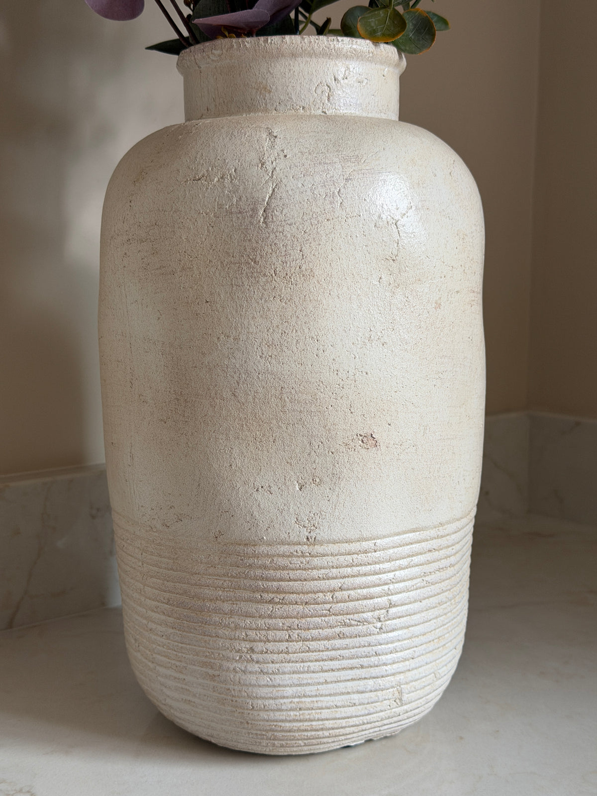 Large Textured Vase