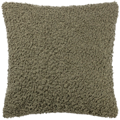 Cabu Chunky Boucle Cushion Khaki
