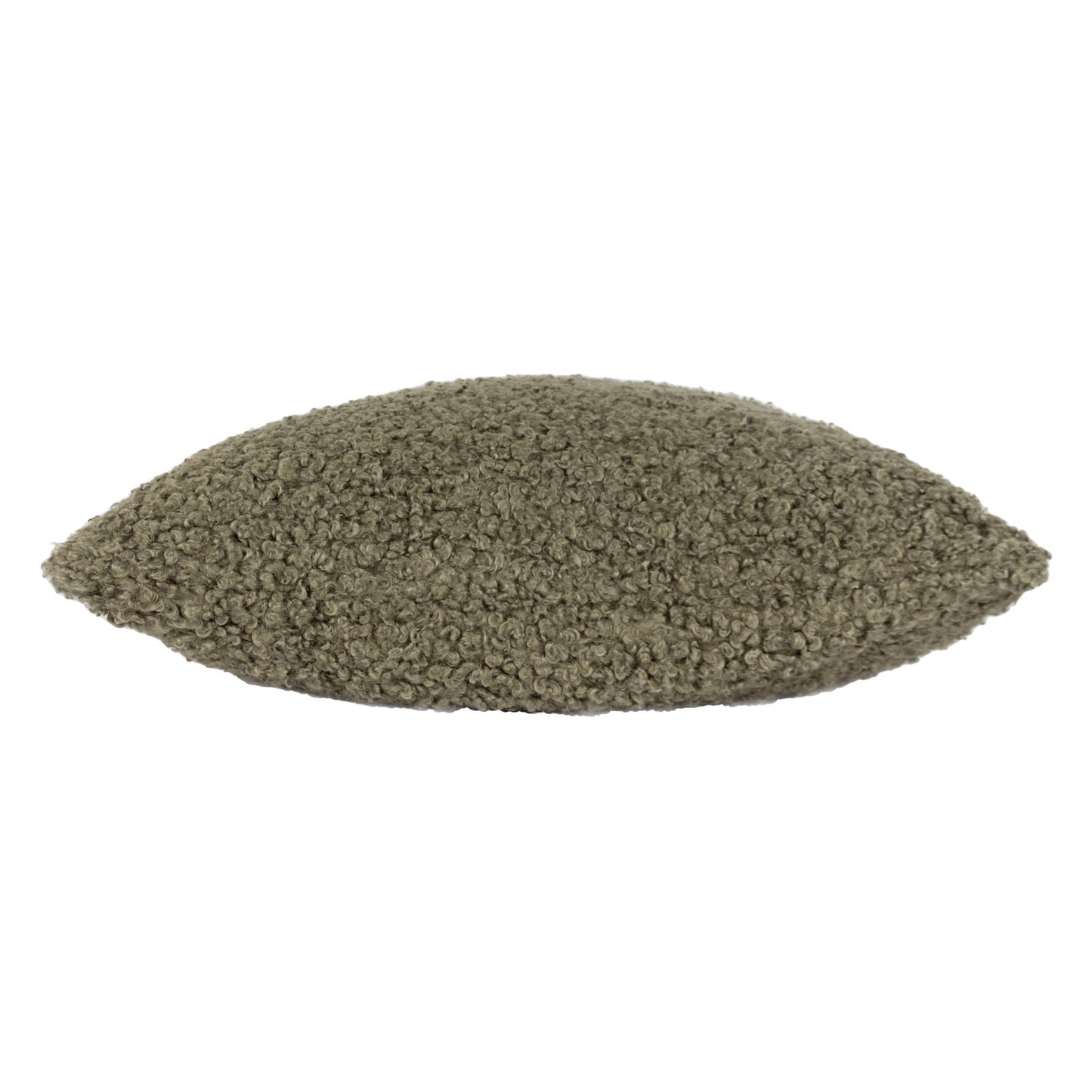 Cabu Chunky Boucle Cushion Khaki