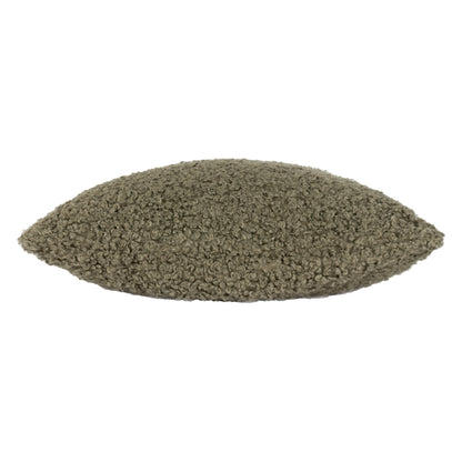 Cabu Chunky Boucle Cushion Khaki