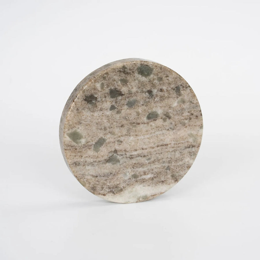 Brown Marble Coaster - Set of 4