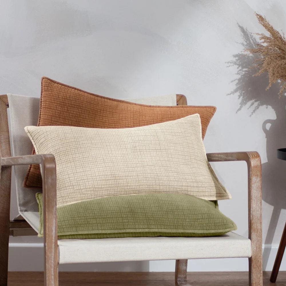 Ribble Textured Cushion Natural