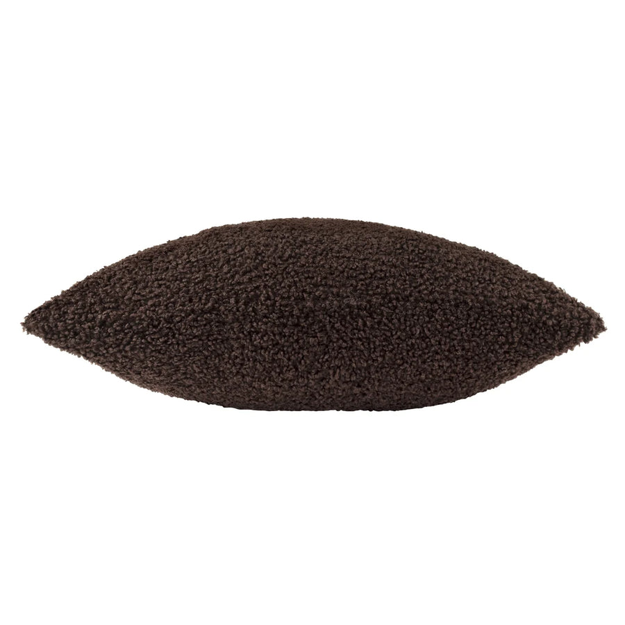 Cabu Chunky Boucle Cushion Chocolate