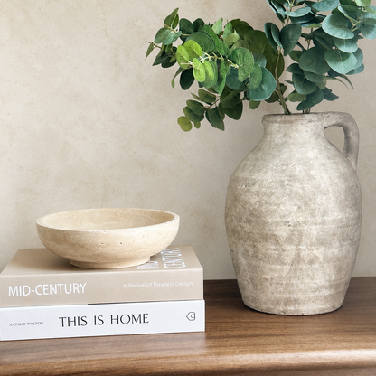 Travertine Bowl