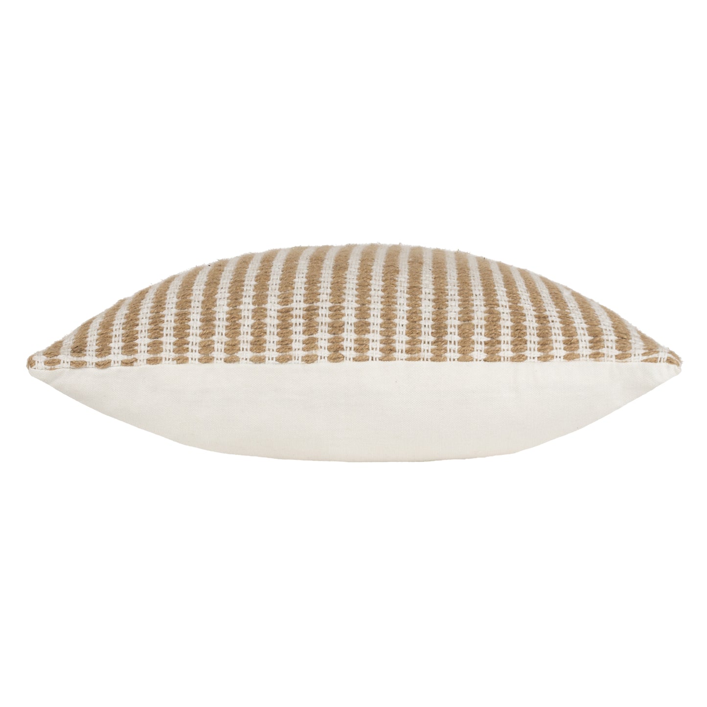 Organik Stripe Cushion Natural