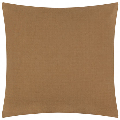 Tryfan Textured Cotton Cushion Biscuit