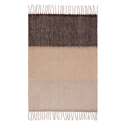 Rawton Ombre Throw Flint/Black: Flint/Black / 130 x 180cm