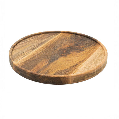 Round Mango Wood Tray